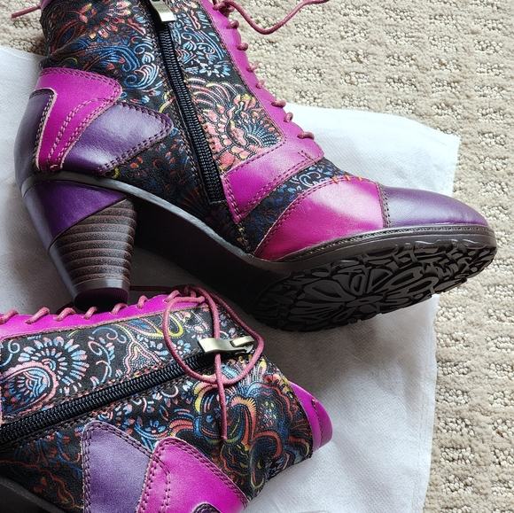 BRAND NEW SUPERLADYSTAR ANKLE BOOTS - Picture 4 of 9